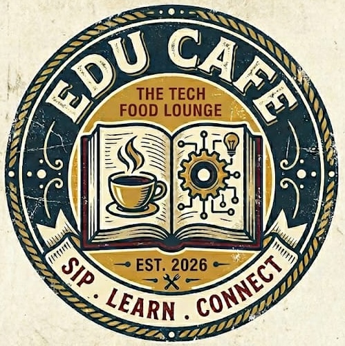 Logo&nbsp;Edu Cafe - The Tech Food Lounge